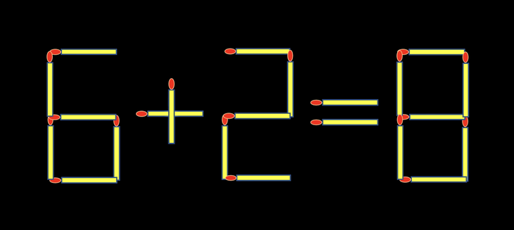 Thử tài IQ: Di chuyển một que diêm để 21+8=11 thành phép tính đúng - Ảnh 1.