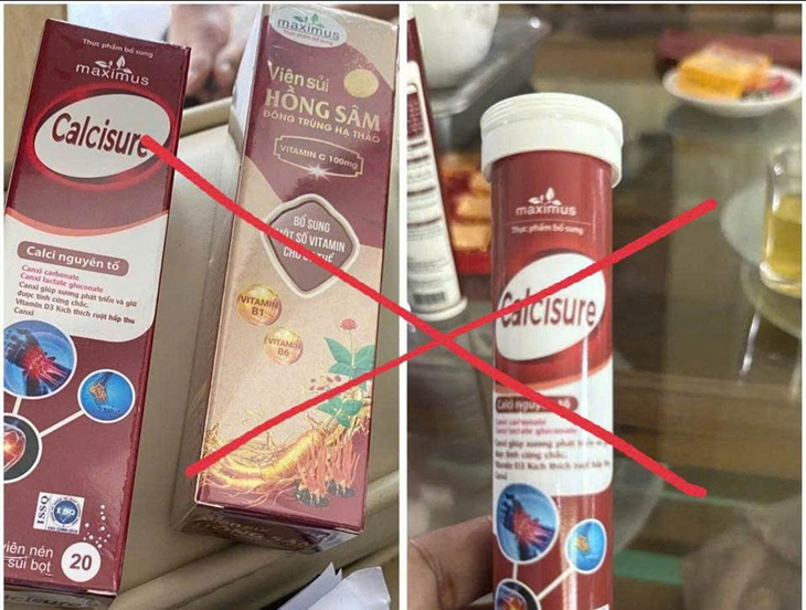thực phẩm bổ sung Calcisure bị xác định là hàng giả, Vitamin D3 chỉ đạt 4,5% mức công bố - Ảnh 2.