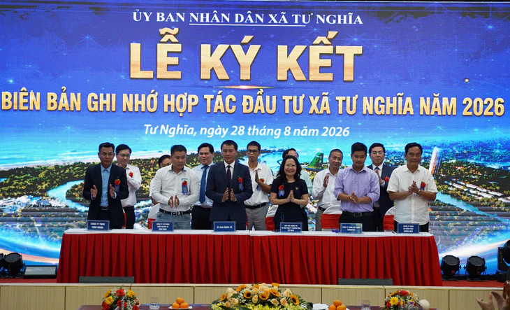 Xã mở 'hội nghị xúc tiến đầu tư' nhiều doanh nghiệp đến tìm cơ hội - Ảnh 4.