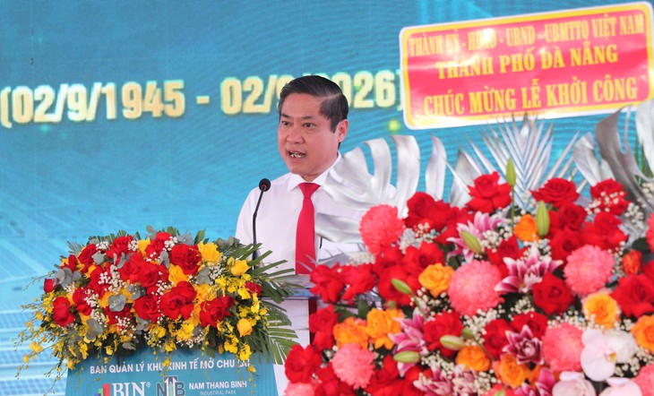 Shark Lê Hùng Anh khởi công dự án hơn 1.000 tỉ tại quê nhà Đà Nẵng - Ảnh 1.