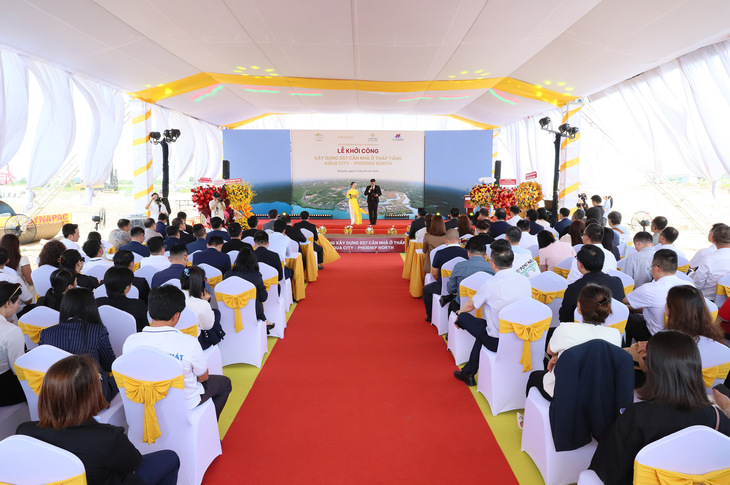 Khởi công hơn 500 căn nhà ở thấp tầng tại Aqua City - Ảnh 2.