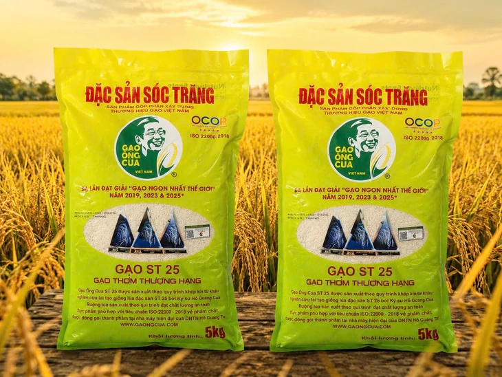 Gạo ST25 lại gây xôn xao: Doanh nghiệp nào thực sự đạt danh hiệu gạo ngon nhất thế giới 2025 - Ảnh 1.