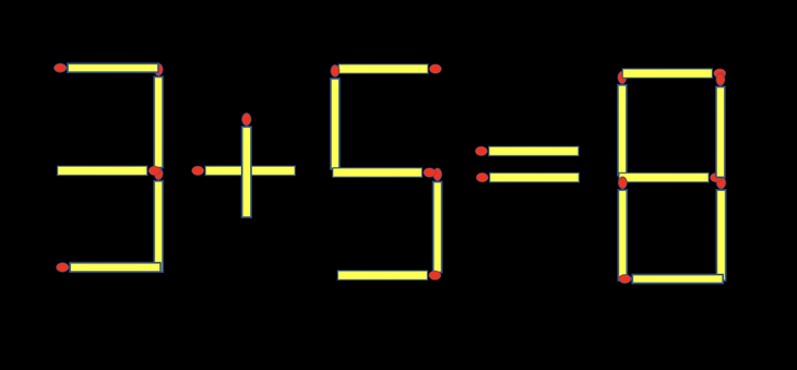 Thử tài IQ: Di chuyển một que diêm để 2+13=7 thành phép tính đúng - Ảnh 1.