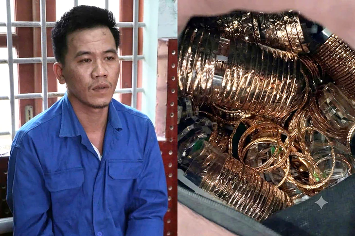 Thợ sửa xe trộm 83 lượng vàng để trả nợ tiền đánh bạc - Ảnh 2.