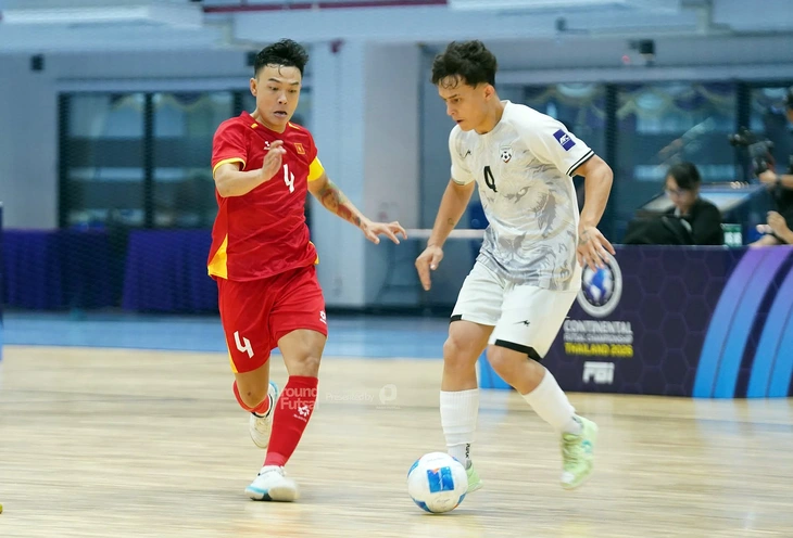 Tuyển futsal Việt Nam bất bại ở giải châu lục tại Thái Lan - Ảnh 1.