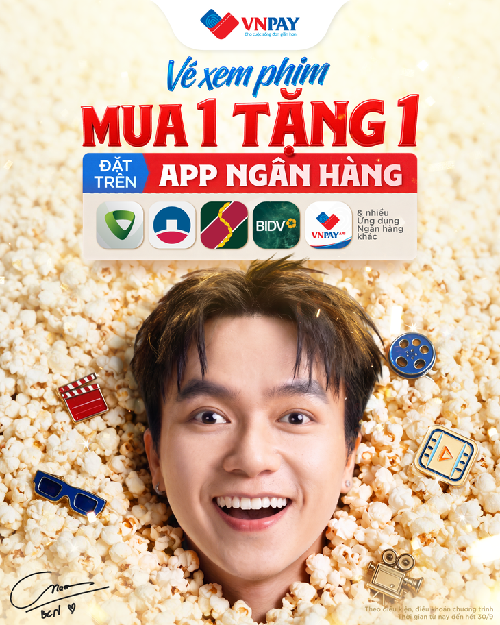 Bùi Công Nam trở thành đại sứ thương hiệu VNPAY Phim - Ảnh 2.