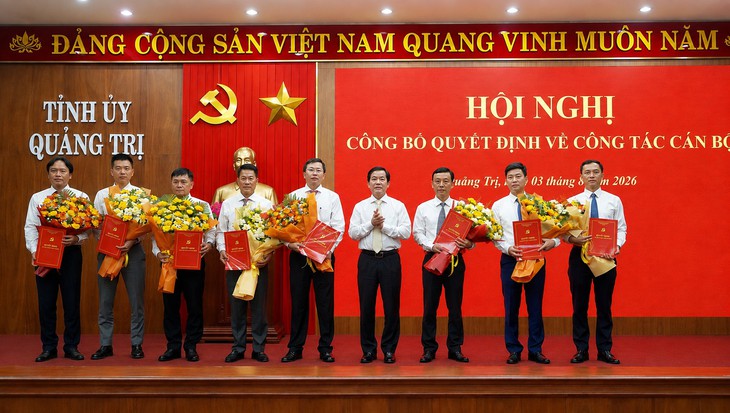 Bí thư xã được điều động, bổ nhiệm làm giám đốc Ban quản lý dự án tỉnh Quảng Trị - Ảnh 1.