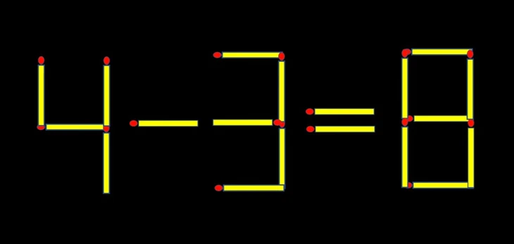 Thử tài IQ: Di chuyển một que diêm để 31-2=8 thành phép tính đúng - Ảnh 2.