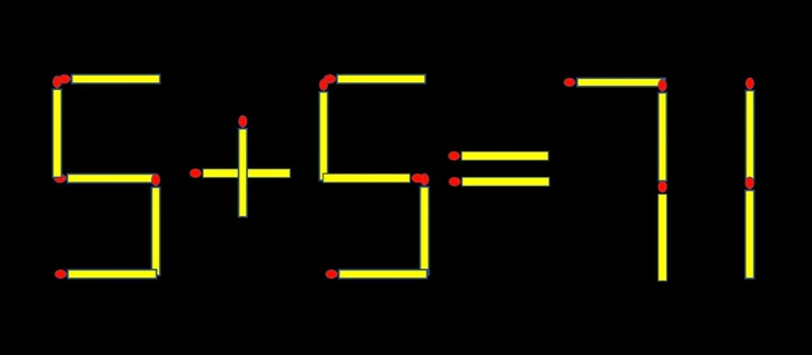 Thử tài IQ: Di chuyển một que diêm để 5+31=8 thành phép tính đúng - Ảnh 2.