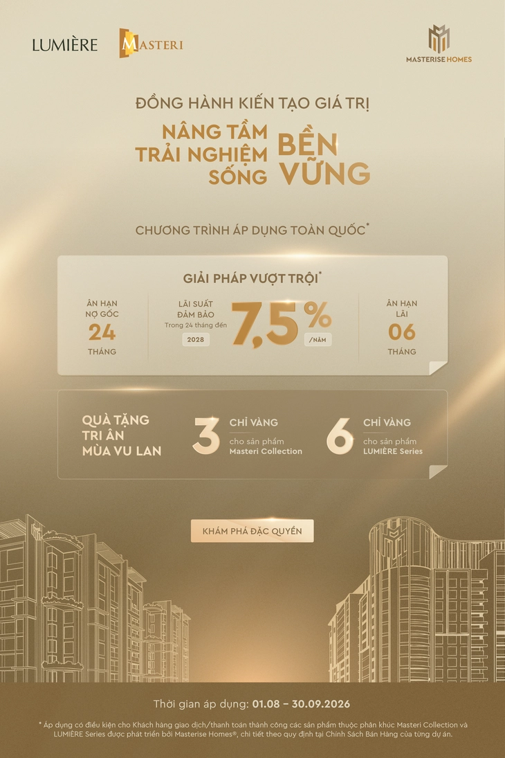 Masterise Homes triển khai giải pháp hỗ trợ tài chính cho khách hàng - Ảnh 1.