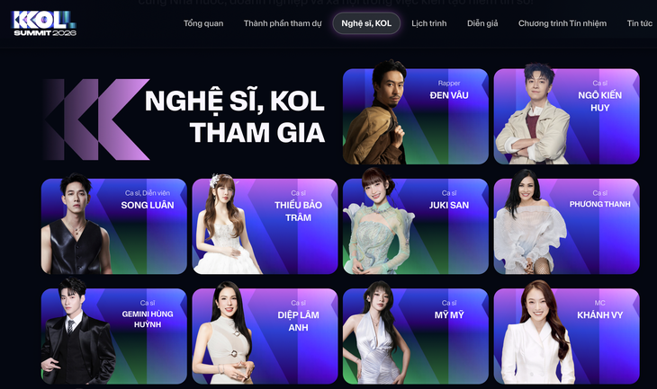 KOL Summit 2026: Công bố bộ tiêu chuẩn hoạt động và khởi động chương trình tín nhiệm KOL, KOC - Ảnh 2.