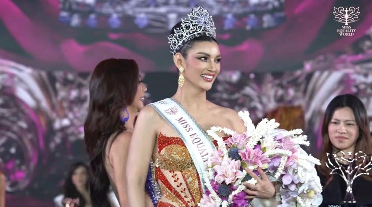 Vi Ái Giang đoạt danh hiệu á hậu 2 Miss Equality World 2026 - Ảnh 2.