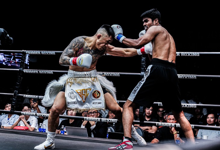 Martin Nguyễn thắng Knock out tại Trigger Promotion 9 - Ảnh 1.