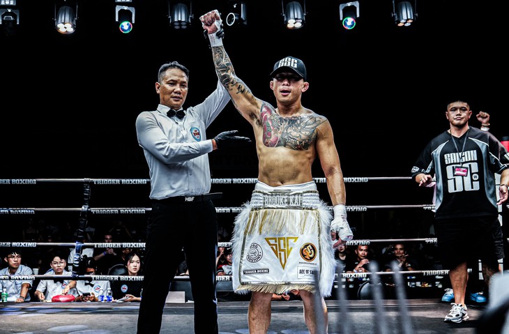 Martin Nguyễn thắng Knock out tại Trigger Promotion 9 - Ảnh 3.