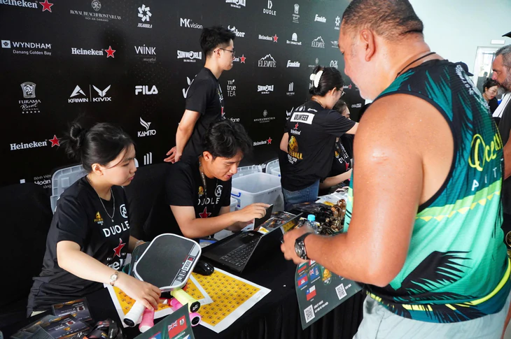 Pickleball World Cup 2026 tại Đà Nẵng đặt máy bán vé tự động ở sân Tiên Sơn - Ảnh 3.