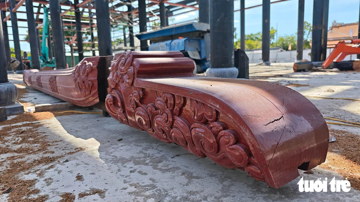 Cận cảnh điện Cần Chánh đang dần thành hình giữa Tử Cấm thành - Ảnh 8.