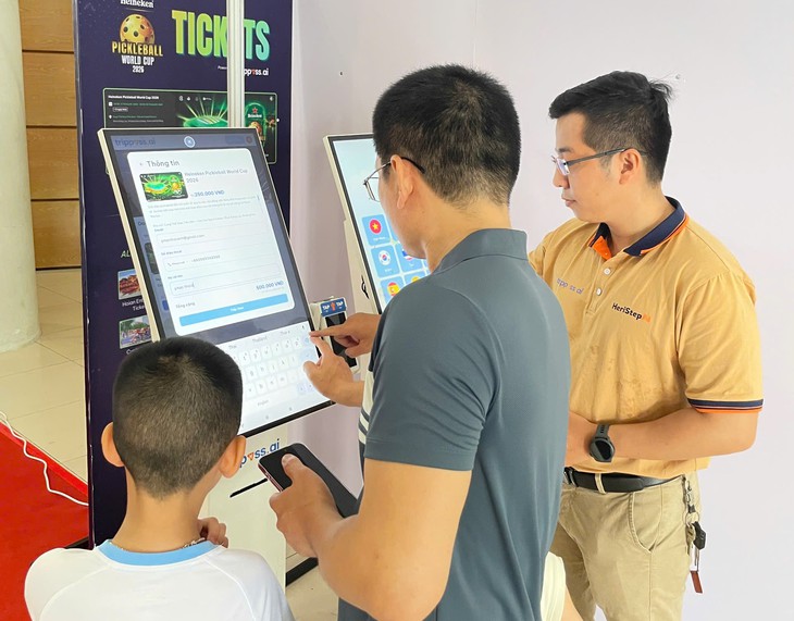 Pickleball World Cup 2026 tại Đà Nẵng đặt máy bán vé tự động ở sân Tiên Sơn - Ảnh 1.
