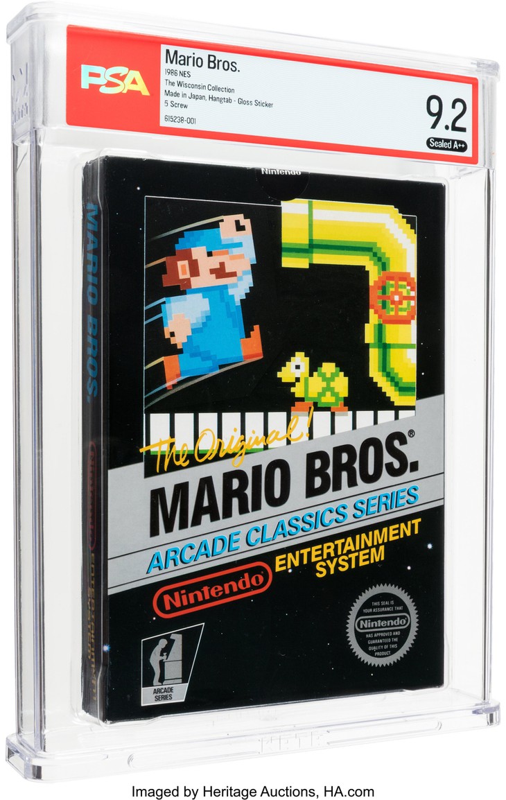 Bản game Mario Bros. hiếm được bán với giá gần nửa triệu USD - Ảnh 2.