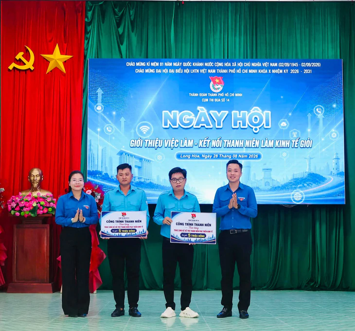 Ngày hội việc làm, giao lưu cùng thanh niên khởi nghiệp mở rộng cơ hội lập nghiệp cho thanh niên - Ảnh 8.