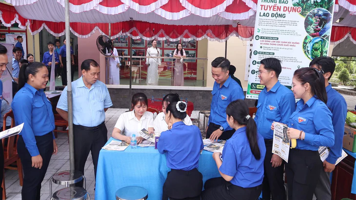 Ngày hội việc làm, giao lưu cùng thanh niên khởi nghiệp mở rộng cơ hội lập nghiệp cho thanh niên - Ảnh 4.