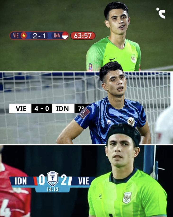 Vẻ thất thần của thủ môn Indonesia sau trận thua Việt Nam gợi chuyện cũ - Ảnh 2.