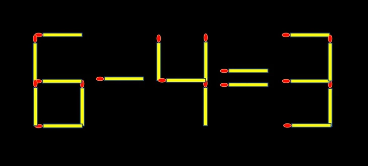 Thử tài IQ: Di chuyển một que diêm để 3-21=8 thành phép tính đúng - Ảnh 2.