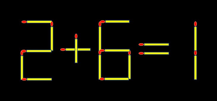 Thử tài IQ: Di chuyển một que diêm để 21+8=8 thành phép tính đúng - Ảnh 4.