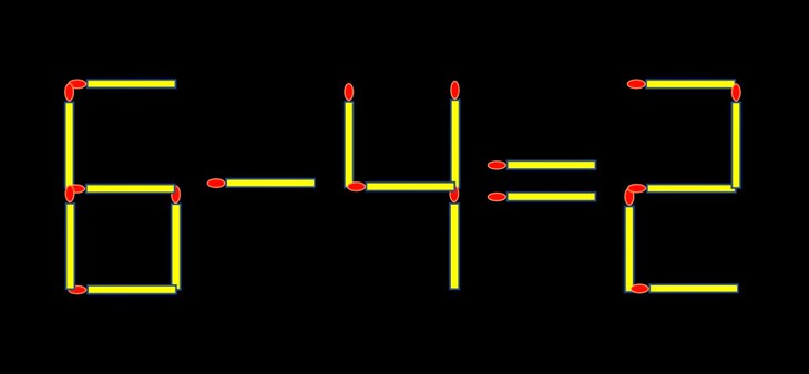 Thử tài IQ: Di chuyển một que diêm để 3-21=8 thành phép tính đúng - Ảnh 1.