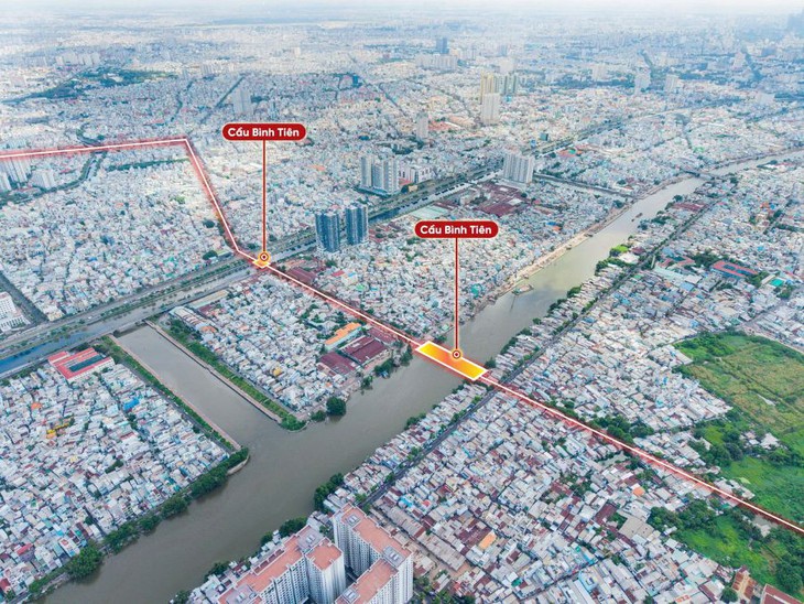 Cầu đường Bình Tiên khởi công: Đòn bẩy mới cho khu Tây Nam TP.HCM - Ảnh 3.
