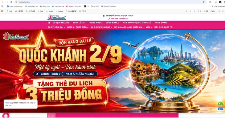 Viettourist củng cố nhận diện thương hiệu lữ hành chuyên nghiệp - Ảnh 3.