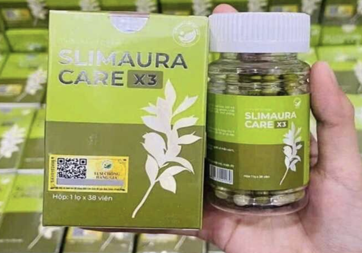Đề nghị gỡ bỏ sản phẩm Slimaura Care X3 giảm cân chưa được cấp phép  - Ảnh 1.