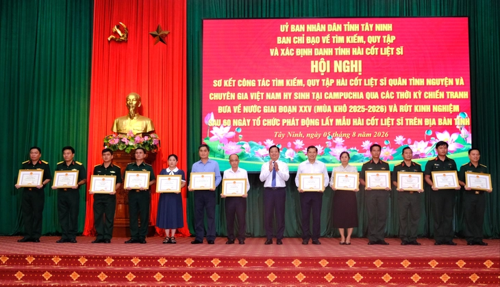 Tây Ninh quy tập được 511 hài cốt liệt sĩ tại Campuchia, dự kiến mùa tới quy tập 499 hài cốt - Ảnh 3.
