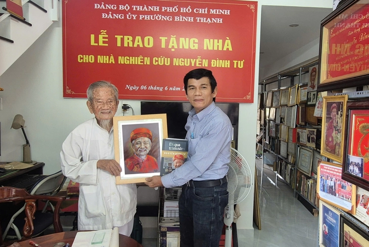 Điều gì khiến họa sĩ Lê Sa Long quên thời gian bên cụ Nguyễn Đình Tư? - Ảnh 6.