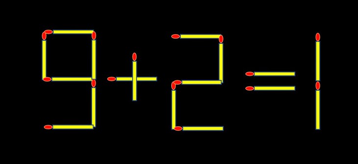 Thử tài IQ: Di chuyển một que diêm để 8+3=10 thành phép tính đúng - Ảnh 2.