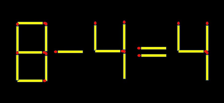 Thử tài IQ: Di chuyển một que diêm để 9+3=3 thành phép tính đúng - Ảnh 1.