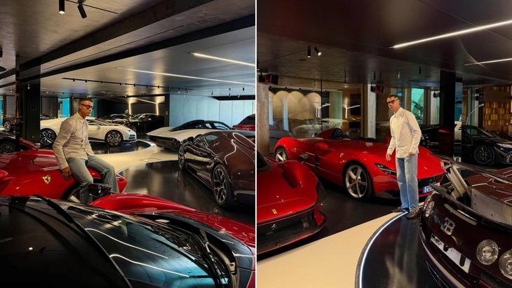 Ronaldo khoe ‘đồ chơi’ siêu đắt tiền trước ngày cưới - Ảnh 1.