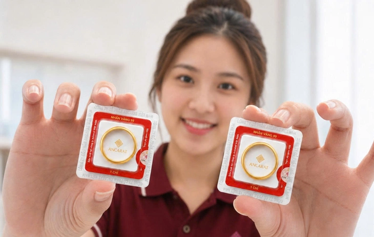 Diễn biến lạ: Giá vàng thế giới tăng mạnh, trong nước chỉ tăng 500.000 đồng/lượng - Ảnh 1.