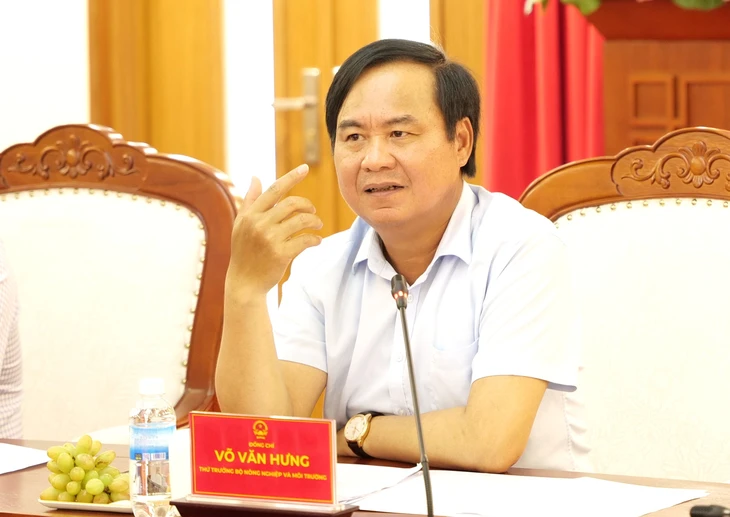 Giải quyết dứt điểm vụ nhiễm mặn thuộc dự án muối Quán Thẻ - Ảnh 2.
