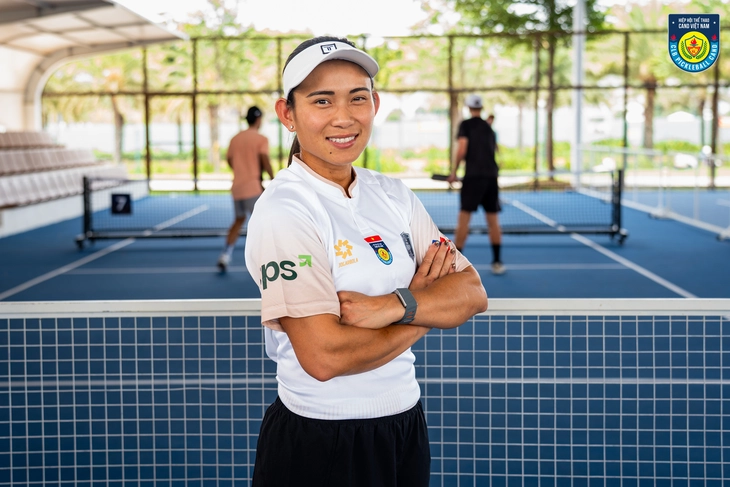 Huỳnh Phương Đài Trang đầu quân cho CLB Pickleball Công An Nhân Dân - Ảnh 1.