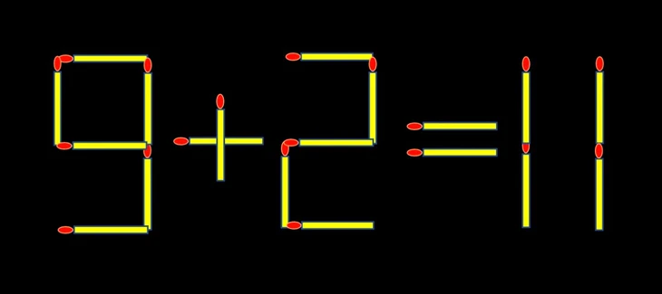 Thử tài IQ: Di chuyển một que diêm để 6-9=4 thành phép tính đúng - Ảnh 1.
