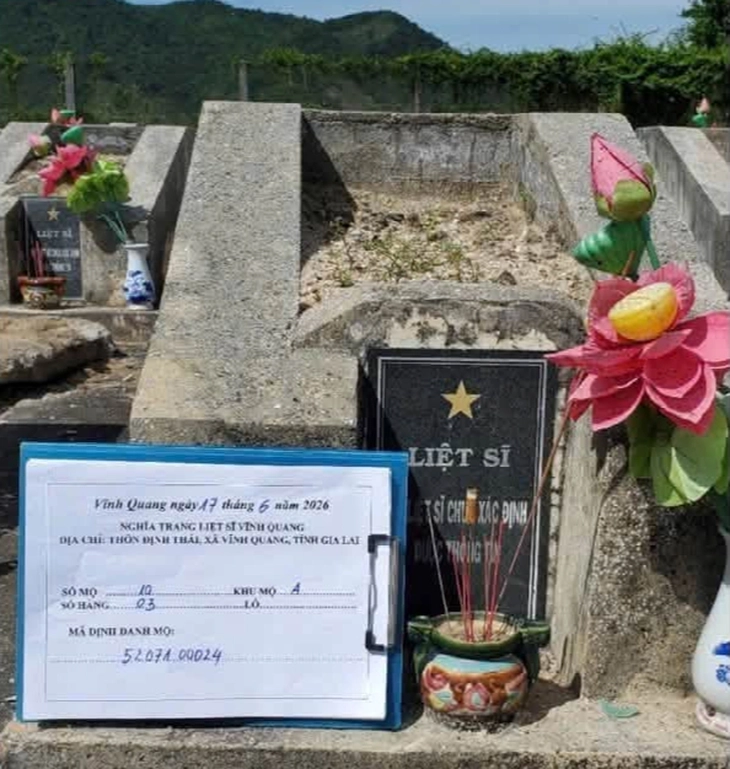 Tìm được thân nhân liệt sĩ Puih Tong nhờ tấm tôn viết tên được chôn cùng - Ảnh 4.