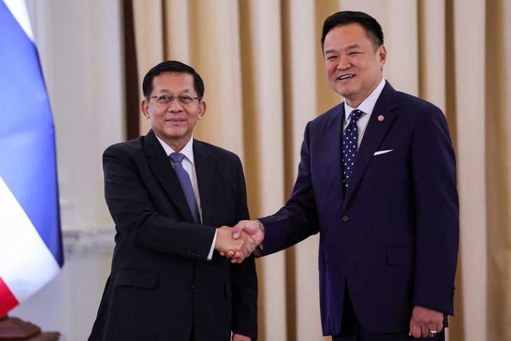 Tân tổng thống Myanmar thăm Thái Lan tìm kiếm sự ủng hộ - Ảnh 1.