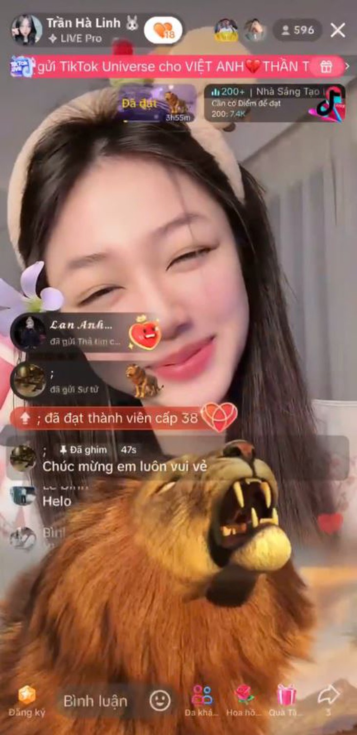 Quà 'ảo' trên TikTok Live đắt cỡ nào? - Ảnh 4.