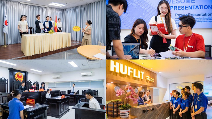 Từ chương trình đào tạo đến trải nghiệm thực tiễn: Hành trình phát triển toàn diện của sinh viên HUFLIT - Ảnh 1.