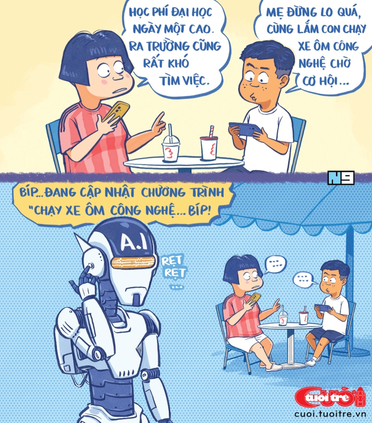 AI cướp việc xe ôm công nghệ - Ảnh 1.