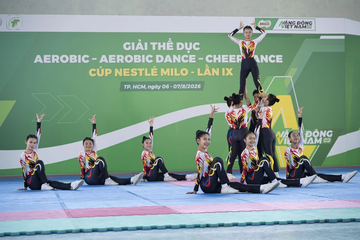 Aerobic Cúp Nestlé MILO 2026: Sân chơi giúp học sinh rèn kỹ năng sống - Ảnh 2.