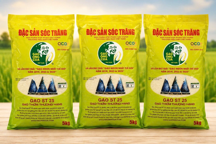 Từ vụ phát hiện 22 tấn gạo ST25 bị làm giả, ông Hồ Quang Cua chia sẻ cách nhận diện gạo chính hãng - Ảnh 2.
