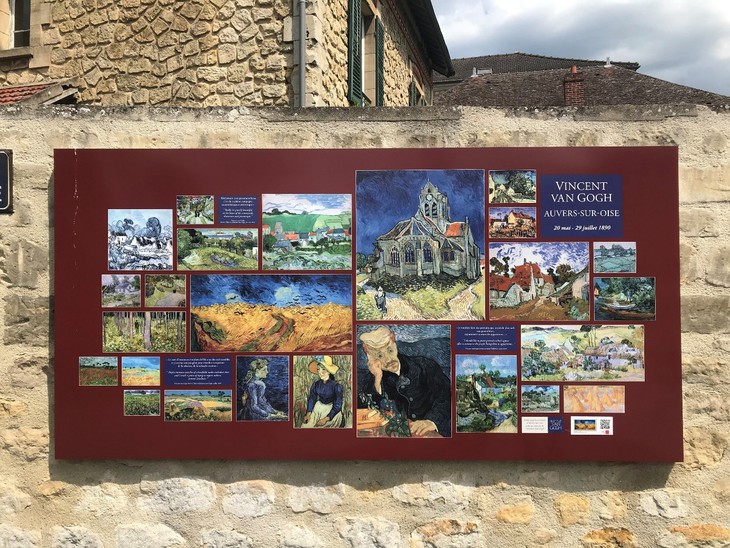 Thăm ngôi làng dừng chân cuối đời của danh họa Vincent Van Gogh - Ảnh 2.