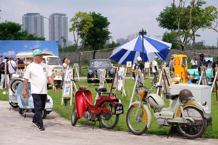 Dàn xe cổ tụ hội, giao lưu các nhà sưu tập nước ngoài tại Vietnam Scooters Fest 2026 - Ảnh 4.