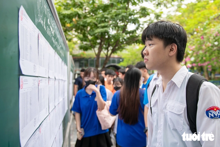 Điểm chuẩn Học viện Ngân hàng từ 20,2 đến 26,61 - Ảnh 1.